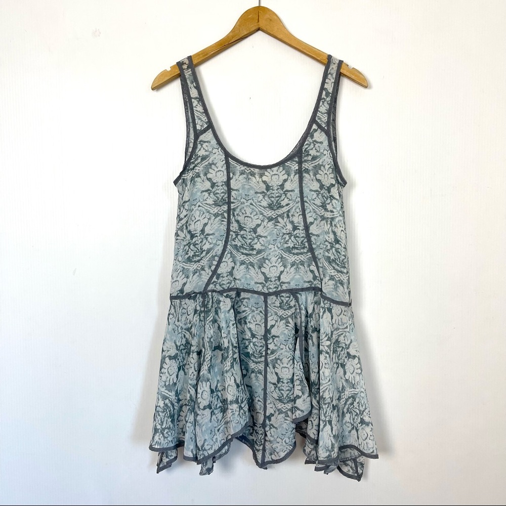 Free People | Intimately Handkerchief Sheer Slip Tunic Dress Top